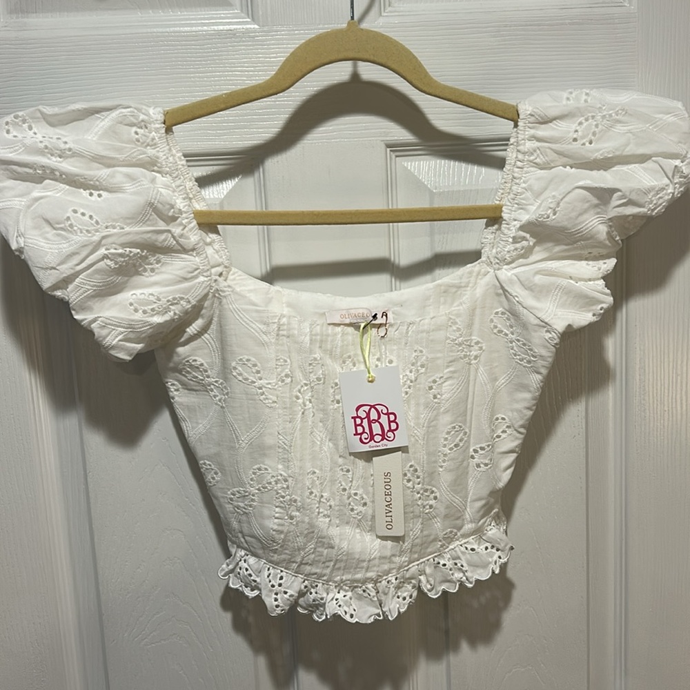 Fancy shoulder top
